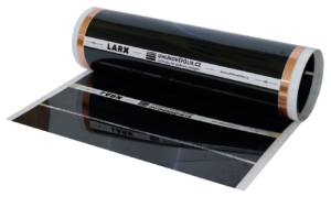 LARX uhlíkové fólie - topná fólie pod podlahu
