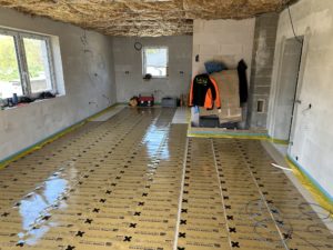Podlahové vytápění pomocí uhlíkových fólií